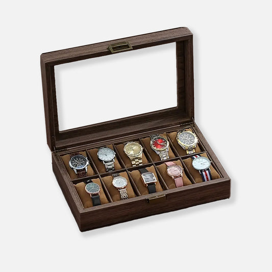 12 Watches Wooden Box