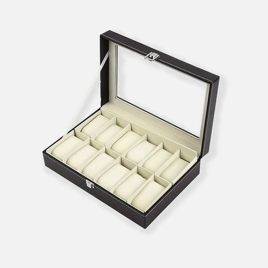 12 Watches Leather Box
